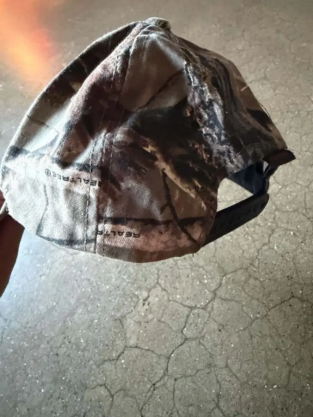 Realtree Camouflage Pattern Adjustable Snapback Cap